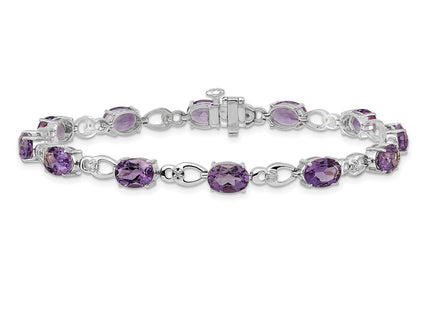 14k White Gold Bracelets Style BM4496 - Classique Jewelry Inc.