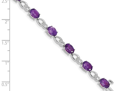 14k White Gold Bracelets Style BM4496 - Classique Jewelry Inc.
