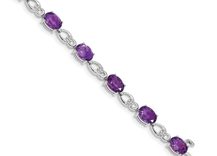 14k White Gold Bracelets Style BM4496 - Classique Jewelry Inc.
