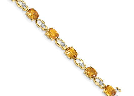 14k Yellow Gold Bracelets Style BM4496 - Classique Jewelry Inc.