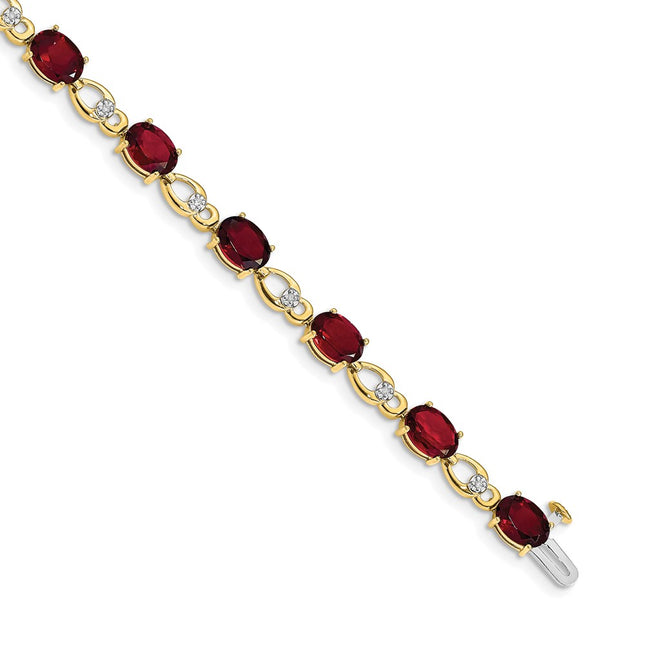 14k Yellow Gold Bracelets Style BM4496 - Classique Jewelry Inc.