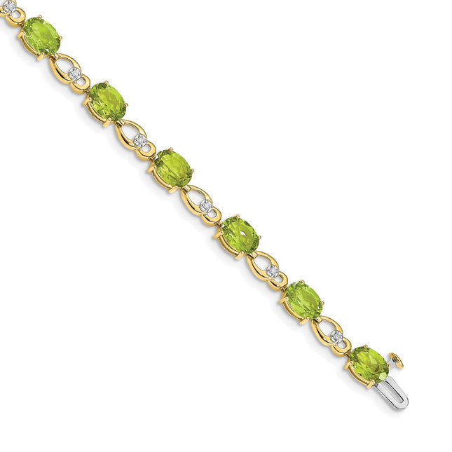 14k Yellow Gold Bracelets Style BM4496 - Classique Jewelry Inc.
