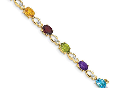 14k Yellow Gold Bracelets Style BM4496 - Classique Jewelry Inc.