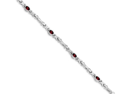 14k White Gold Bracelets Style BM4497 - Classique Jewelry Inc.