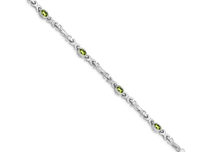 14k White Gold Bracelets Style BM4497 - Classique Jewelry Inc.