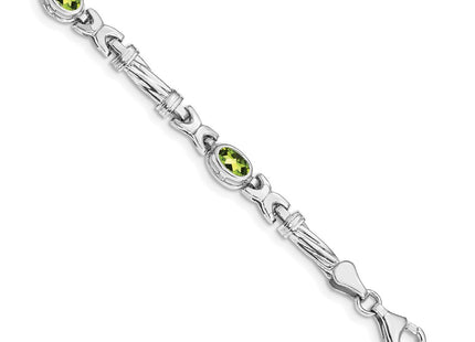 14k White Gold Bracelets Style BM4497 - Classique Jewelry Inc.