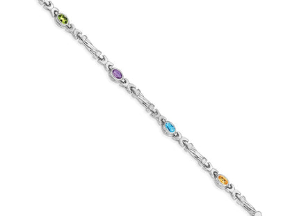 14k White Gold Bracelets Style BM4497 - Classique Jewelry Inc.