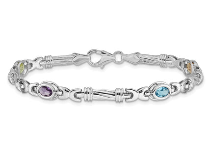 14k White Gold Bracelets Style BM4497 - Classique Jewelry Inc.