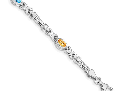 14k White Gold Bracelets Style BM4497 - Classique Jewelry Inc.