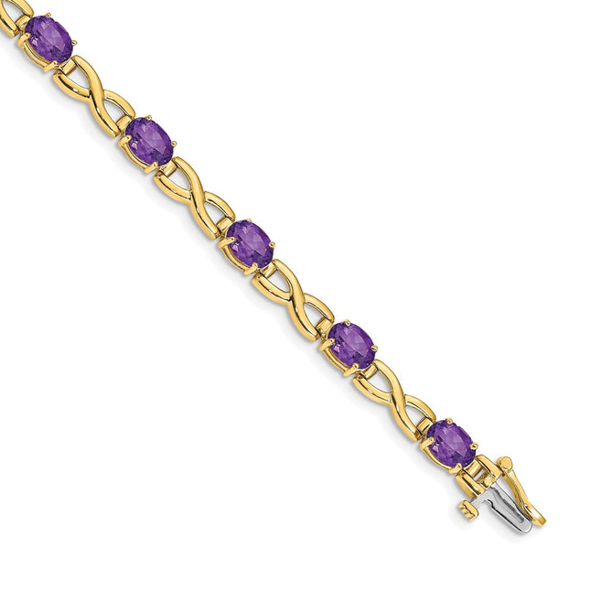 14k Yellow Gold Bracelets Style BM4498 - Classique Jewelry Inc.
