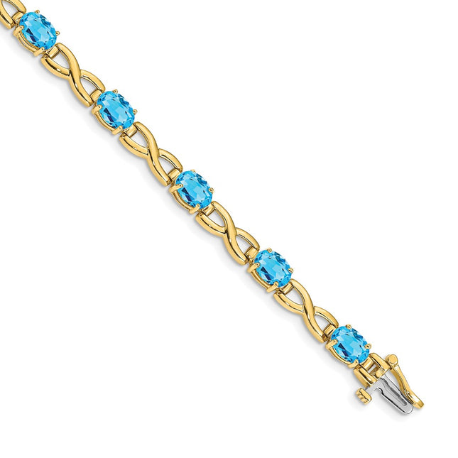 14k Yellow Gold Bracelets Style BM4498 - Classique Jewelry Inc.