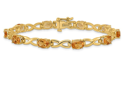 14k Yellow Gold Bracelets Style BM4498 - Classique Jewelry Inc.