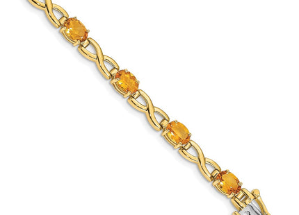 14k Yellow Gold Bracelets Style BM4498 - Classique Jewelry Inc.