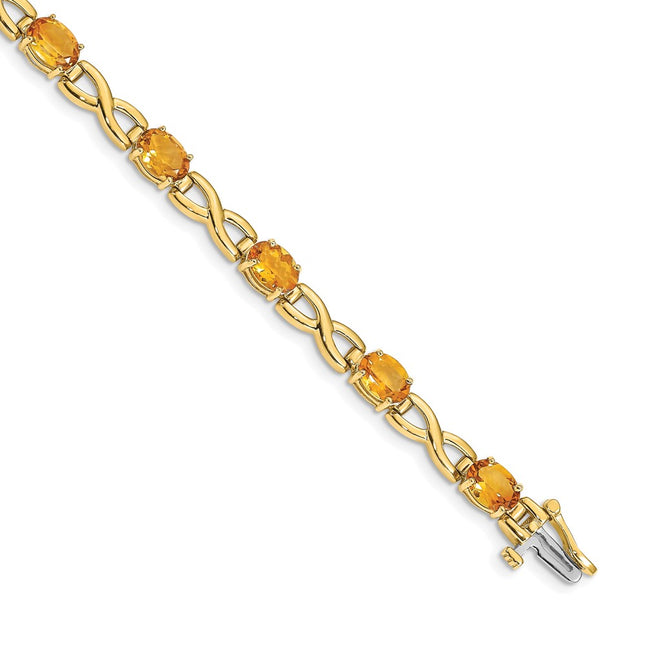 14k Yellow Gold Bracelets Style BM4498 - Classique Jewelry Inc.