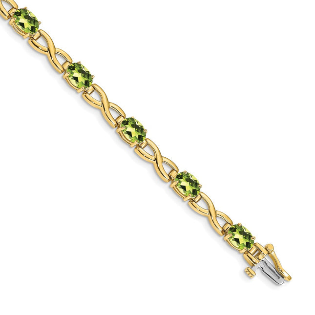 14k Yellow Gold Bracelets Style BM4498 - Classique Jewelry Inc.