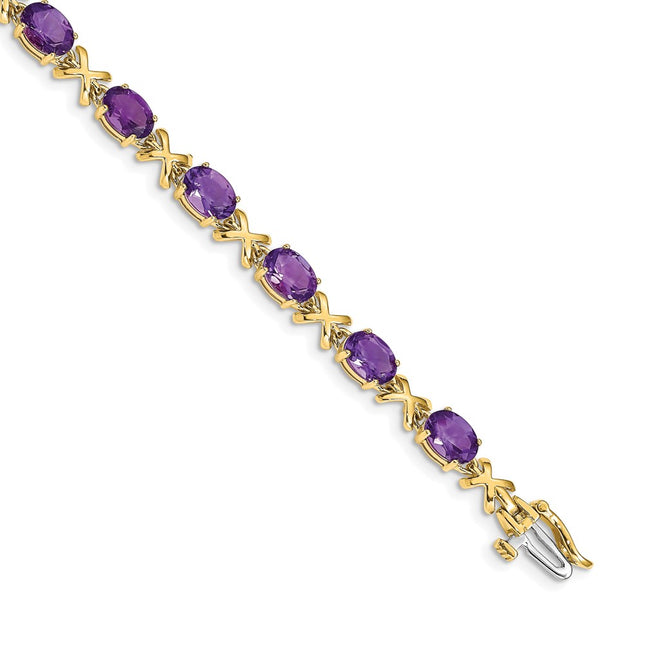 14k Yellow Gold Bracelets Style BM4499 - Classique Jewelry Inc.