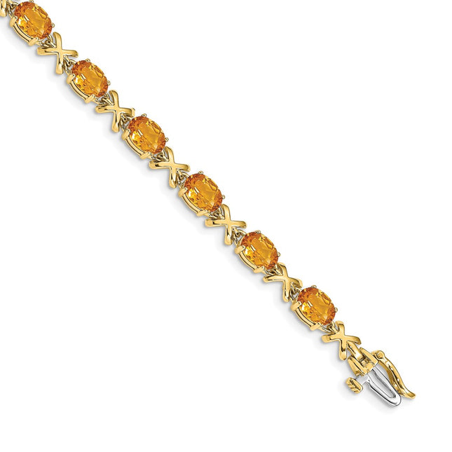 14k Yellow Gold Bracelets Style BM4499 - Classique Jewelry Inc.