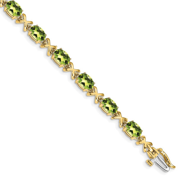 14k Yellow Gold Bracelets Style BM4499 - Classique Jewelry Inc.