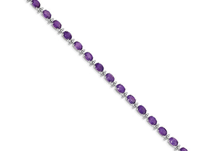 14k White Gold Bracelets Style BM4501 - Classique Jewelry Inc.