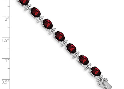 14k White Gold Bracelets Style BM4501 - Classique Jewelry Inc.