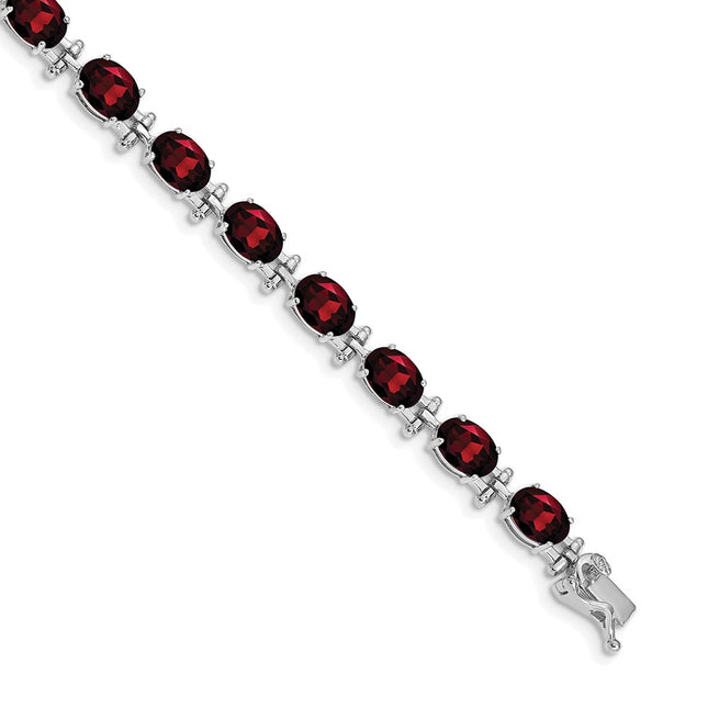 14k White Gold Bracelets Style BM4501 - Classique Jewelry Inc.
