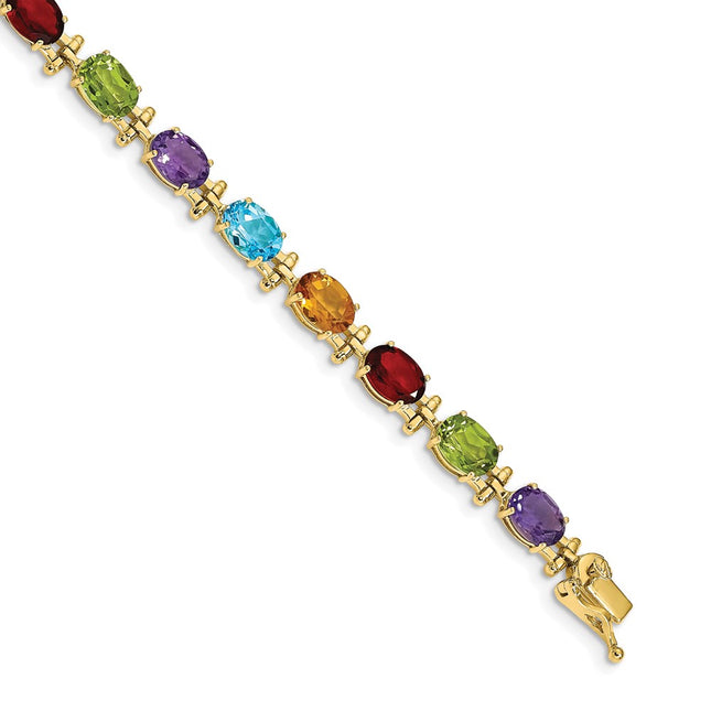 14k Yellow Gold Bracelets Style BM4501 - Classique Jewelry Inc.