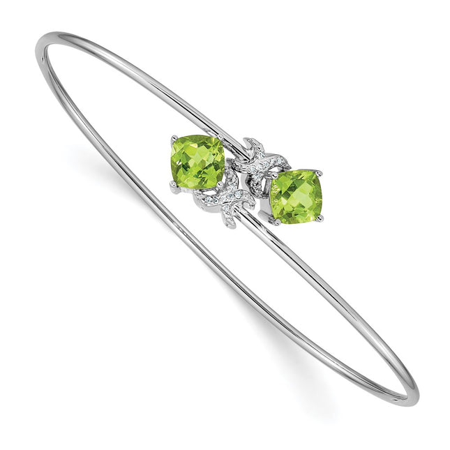 14k White Gold Bracelets Style BM4503 - Classique Jewelry Inc.