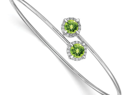 14k White Gold Bracelets Style BM4506 - Classique Jewelry Inc.