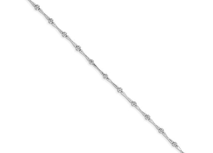 14k White Gold Bracelets Style BM4595 - Classique Jewelry Inc.