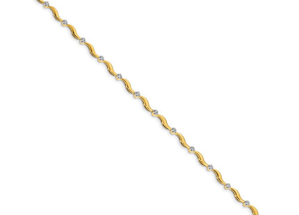 14k Yellow Gold Bracelets Style BM4603 - Classique Jewelry Inc.