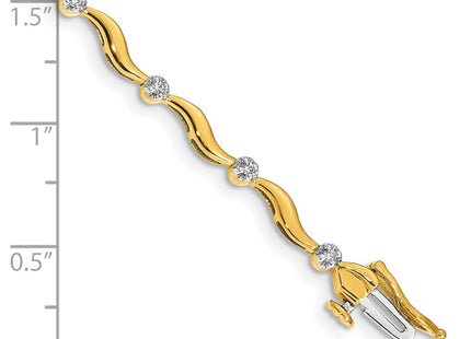 14k Yellow Gold Bracelets Style BM4603 - Classique Jewelry Inc.