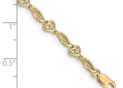 14k Yellow Gold Bracelets Style BM4605 - Classique Jewelry Inc.