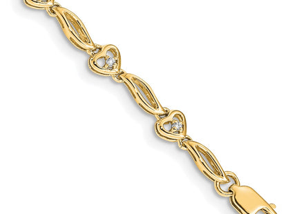 14k Yellow Gold Bracelets Style BM4605 - Classique Jewelry Inc.