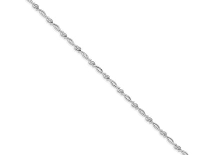 14k White Gold Bracelets Style BM4606 - Classique Jewelry Inc.