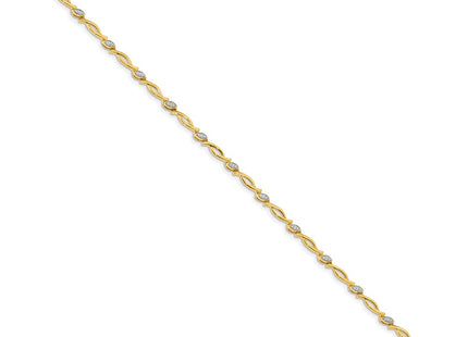 14k Yellow Gold Bracelets Style BM4606 - Classique Jewelry Inc.