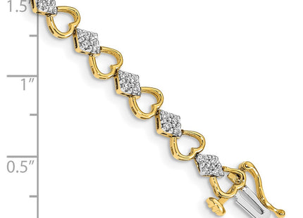 14k Yellow Gold Bracelets Style BM4608 - Classique Jewelry Inc.