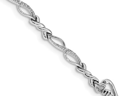 14k White Gold Bracelets Style BM4610 - Classique Jewelry Inc.