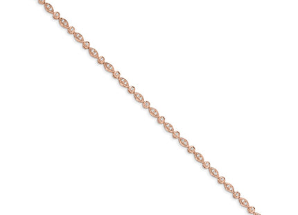 14k Rose Gold Bracelets Style BM4622 - Classique Jewelry Inc.