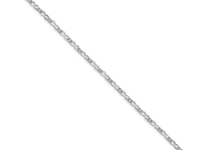 14k White Gold Bracelets Style BM4627 - Classique Jewelry Inc.