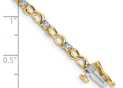 14k Yellow Gold Bracelets Style BM4627 - Classique Jewelry Inc.