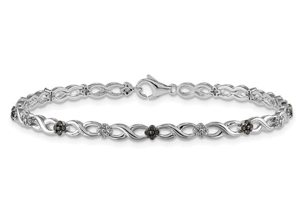 14k White Gold Bracelets Style BM4628 - Classique Jewelry Inc.