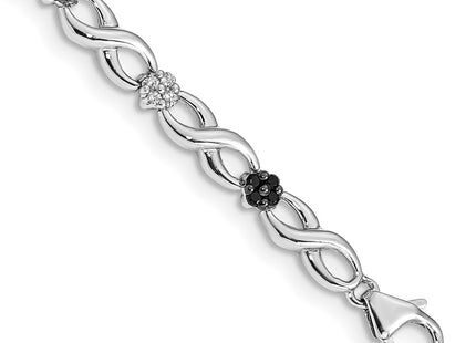 14k White Gold Bracelets Style BM4628 - Classique Jewelry Inc.