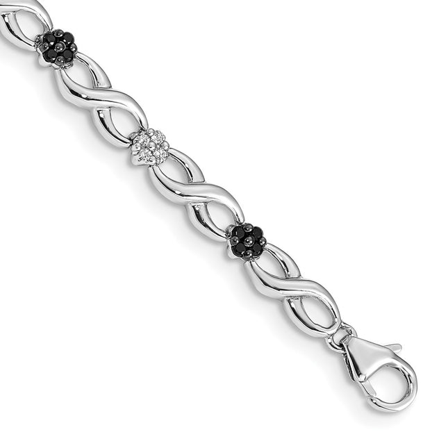 14k White Gold Bracelets Style BM4628 - Classique Jewelry Inc.