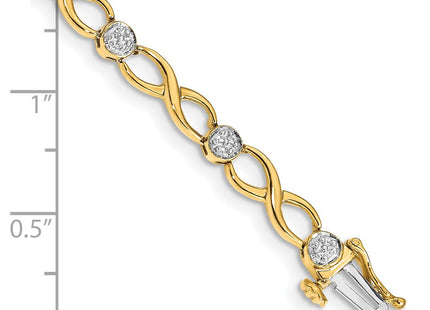 14k Yellow Gold Bracelets Style BM4631 - Classique Jewelry Inc.