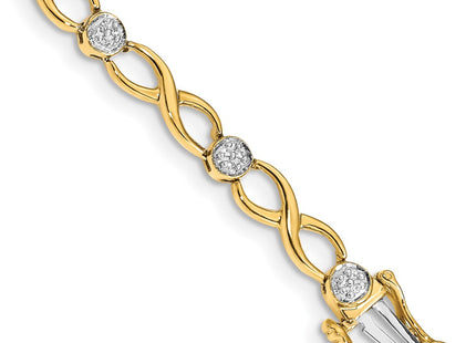 14k Yellow Gold Bracelets Style BM4631 - Classique Jewelry Inc.