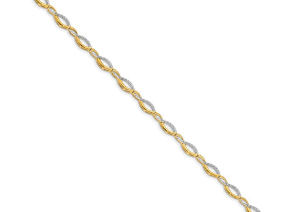 14k Yellow Gold Bracelets Style BM4635 - Classique Jewelry Inc.