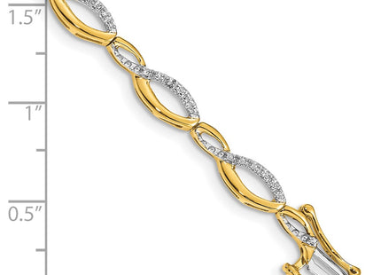 14k Yellow Gold Bracelets Style BM4635 - Classique Jewelry Inc.
