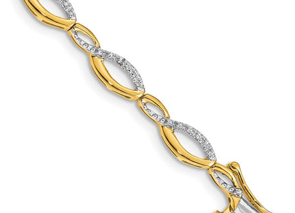 14k Yellow Gold Bracelets Style BM4635 - Classique Jewelry Inc.