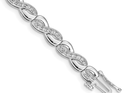 14k White Gold Bracelets Style BM4637 - Classique Jewelry Inc.