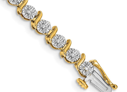 14k Yellow Gold Bracelets Style BM4642 - Classique Jewelry Inc.